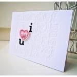 I Heart you card