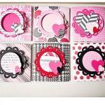 Mini Valentine card series ..