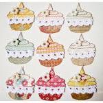 Cupcake handmade embellishm..