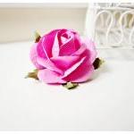 2 Rose Big paper flower pin..