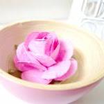2 Rose Big paper flower pin..