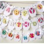 26pcs colorful wood alphabe..