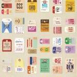New Vintage Travel Sticker ..