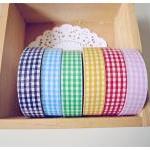 Gingham Fabric Tape 