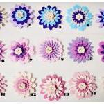 5 pieces of Flower felt emb..
