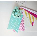 6 pattern paper tags
