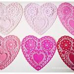 Heartshape Lace Colored Do..