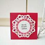 MIni 3 x 3 Doily Christmas ..
