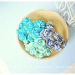 Blue Mulberry Rose Buds pap..