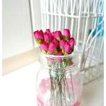 10 Mulberry mini paper Rose..