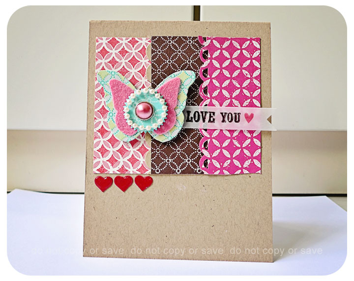 Love you card