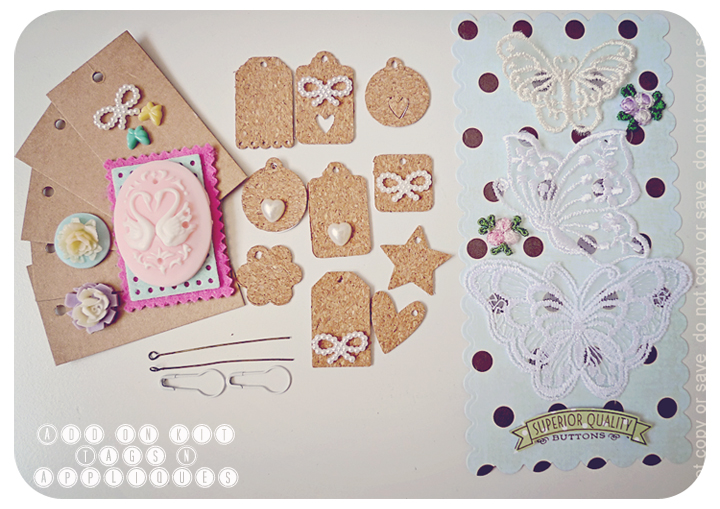 Vintage Kit - Add-on tags 