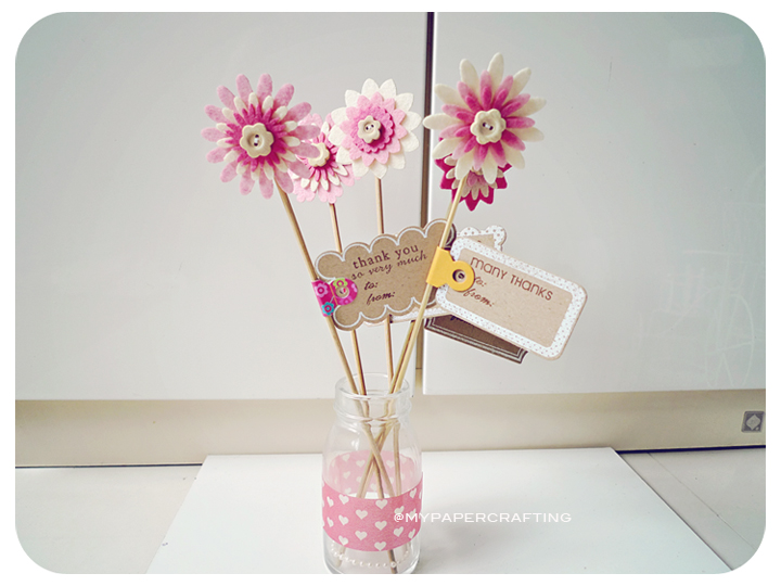 6 piece of Kraft Tags 
