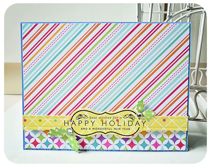 Best wishes for a HAPPY HOLIDAY and a wonderful new year