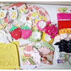 Happy Birthday Cupcake Album Kit #2  
