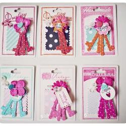 Key & Lock Embellishment for Scrap booking / card making etc