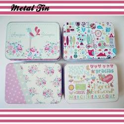 Cute Storage Box/ Tin Box/ Make Up case/ Candy Box/ Case/ Wedding Gift