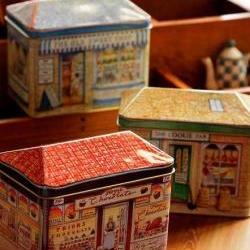 5" cute tin house