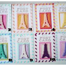 Eiffel towers Cameo Cabochons embellishment 