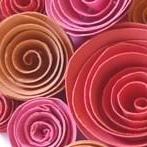 Heart-Shaped Swirl Flower C..