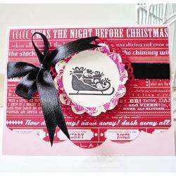Red Christmas card