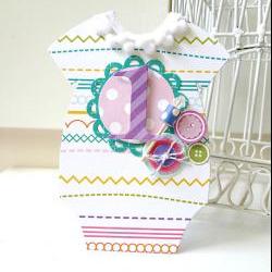 1 year old Onsie card  