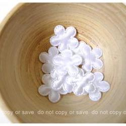10 small flower shape felt / pack  
