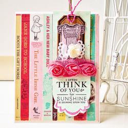 I often think of you handmade card  