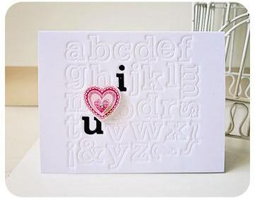 I Heart You Card